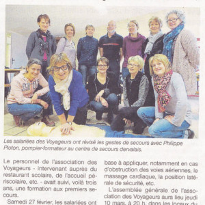 Formation "Premiers secours"