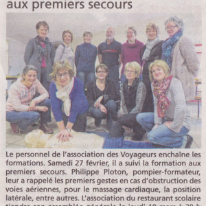 Formation "Premiers secours"
