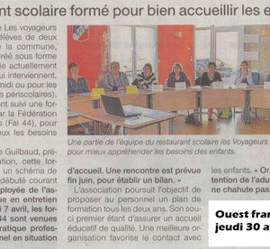 Formation "Accueil des enfants"